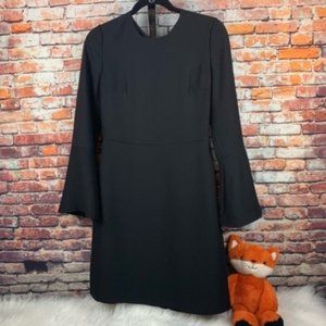 NWT Banana Republic open back black dress size 2